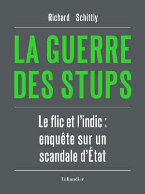 cover image of La Guerre des stups
